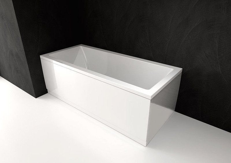 Polysan Plain Panel strana 90, 900x590 mm, biely 72714 - galéria #1