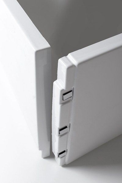 Čelný panel Polysan Plain 120, pravý, 1200x590 mm, biely 72732 - galéria #2