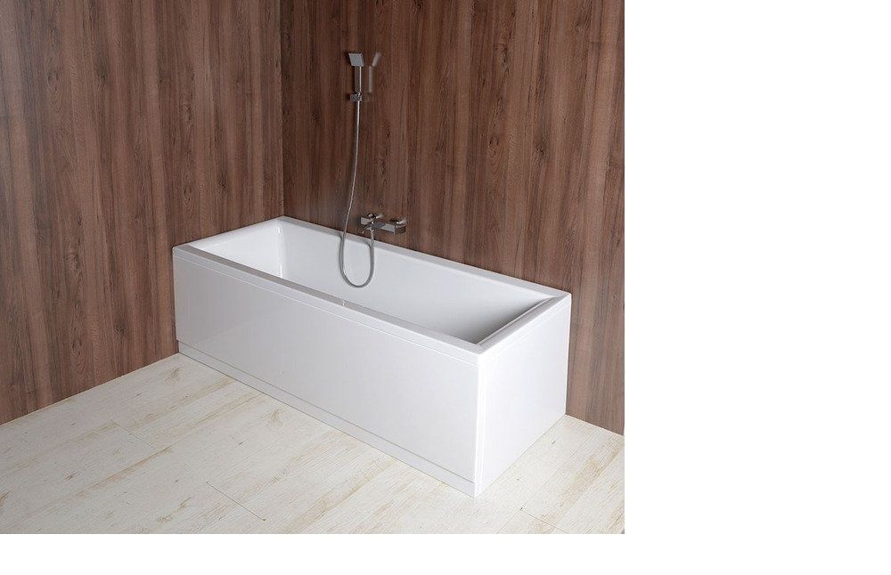 Polysan Plain Panel predný 130, pravý, 1300x590 mm, biely 72741 - galéria #6