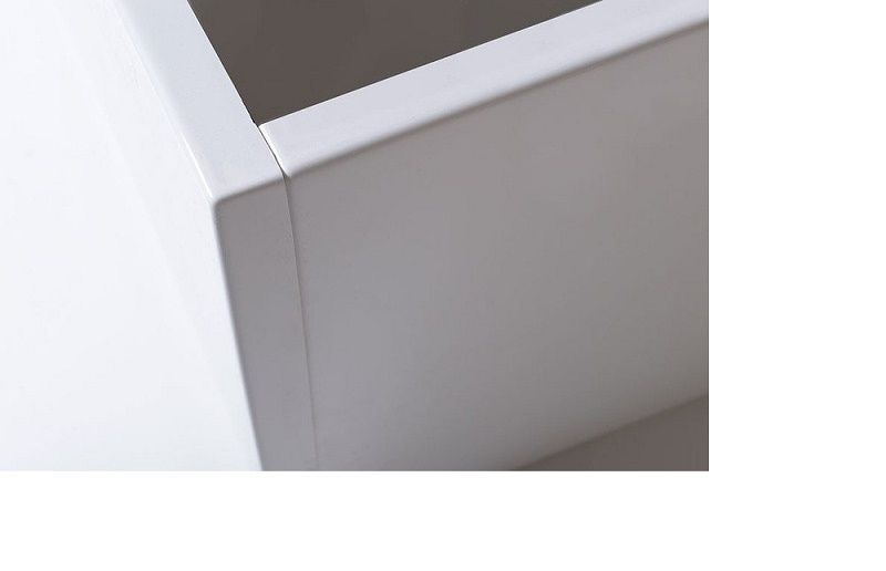 Polysan Plain Panel predný 175, ľavý, 1750x590 mm, biely 72633 - galéria #1