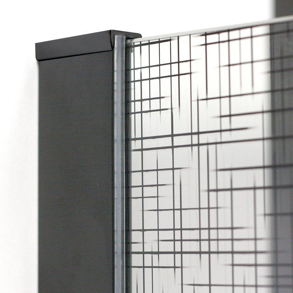 Roth Calida Walk-In Screen 100 cm, čierny elox s CI TWF 10020 NIF - galéria #1