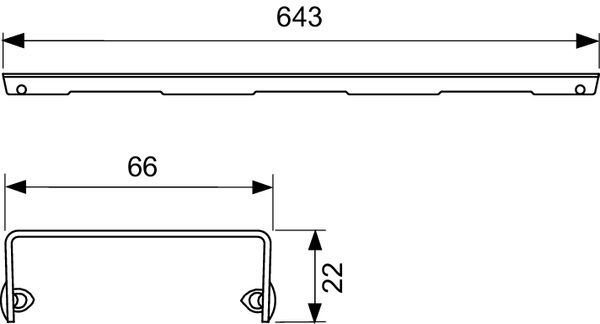 Tece Drainline mriežka 700 mm kartáčovaná 600711 - galéria #2
