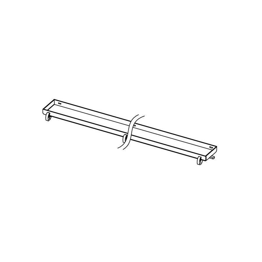 Odtokový rošt Tece na dlažbu 90 cm, 600970 - galéria #1