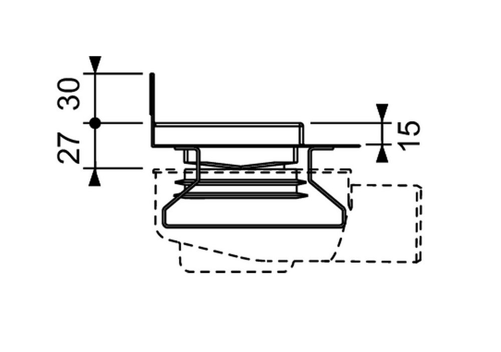 Odtokový žľab Tece Drainline 100 cm, leštený 601001 - galéria #3