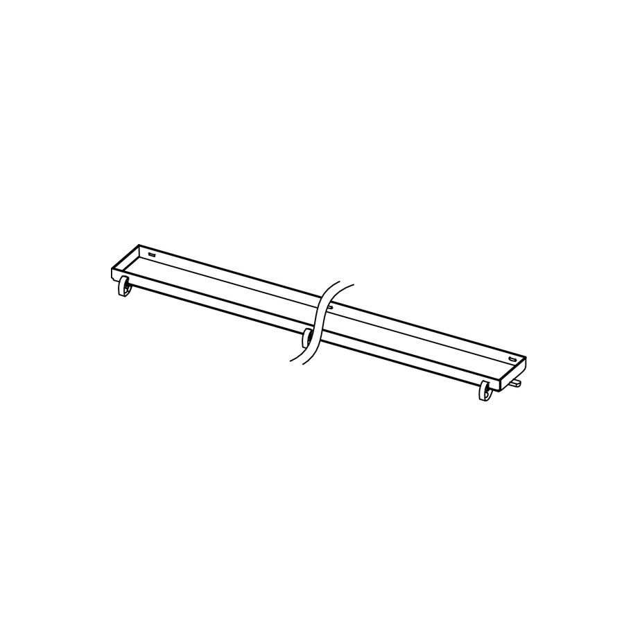 Odtokový rošt Tece na dlažbu 150 cm, 601570 - galéria #1