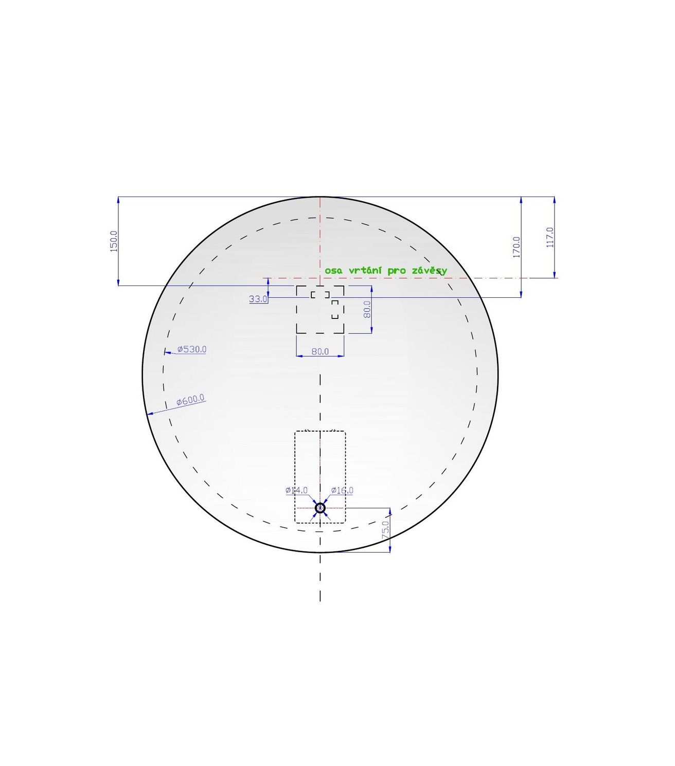Amirro Ambiente Ronde Okrúhle zrkadlo 60 cm s LED podsvietením a senzorom, 411-248 - galéria #2