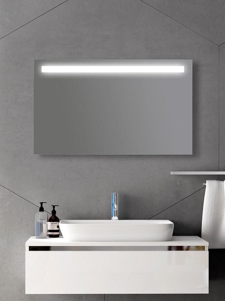 Amirro Luna Zrkadlo 100 x 60 cm s LED svetlom s vypínačom, 902-029 - galéria #1