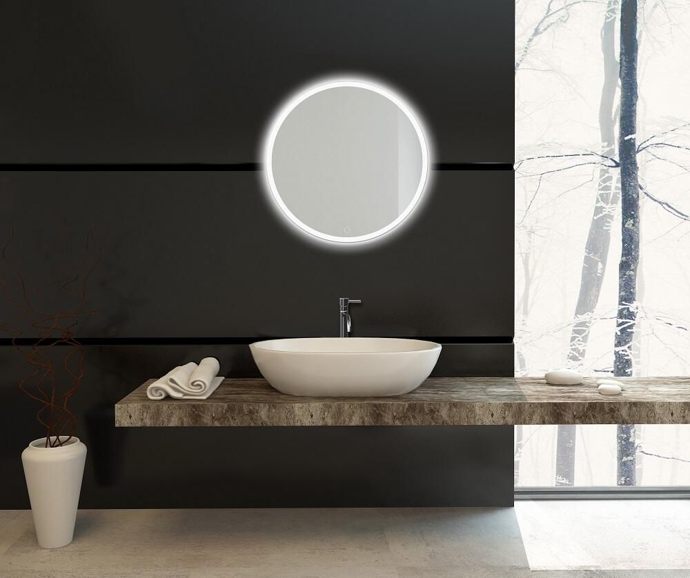 Amirro Moonlight Ronde Zrkadlo 70 cm s LED osvetleným okrajom so senzorom, 411-323 - galéria #1