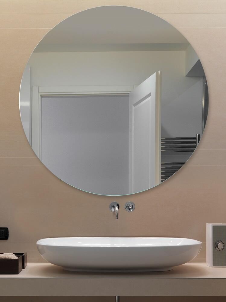 Amirro Pure Ronde Zrkadlo 80 cm s lešteným okrajom, 411-354 - galéria #1