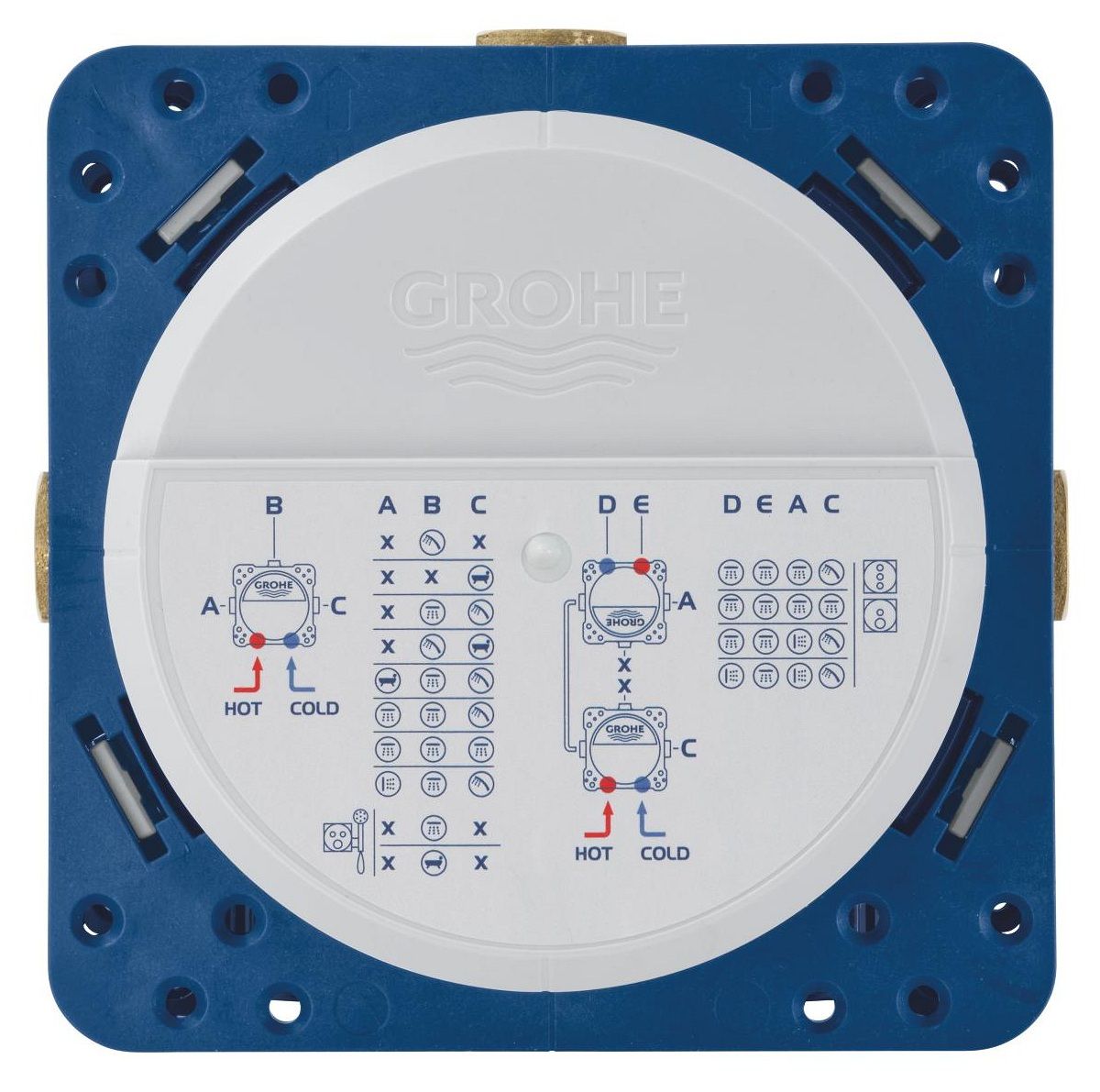 Grohe Profi Rapido SmartBox Univerzálna podomietková batéria, 35604000 - galéria #3