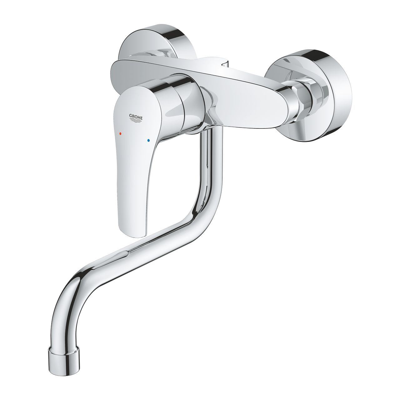 Grohe Profi Eurosmart drezová nástenná batéria, chróm 31391003 - galéria #2