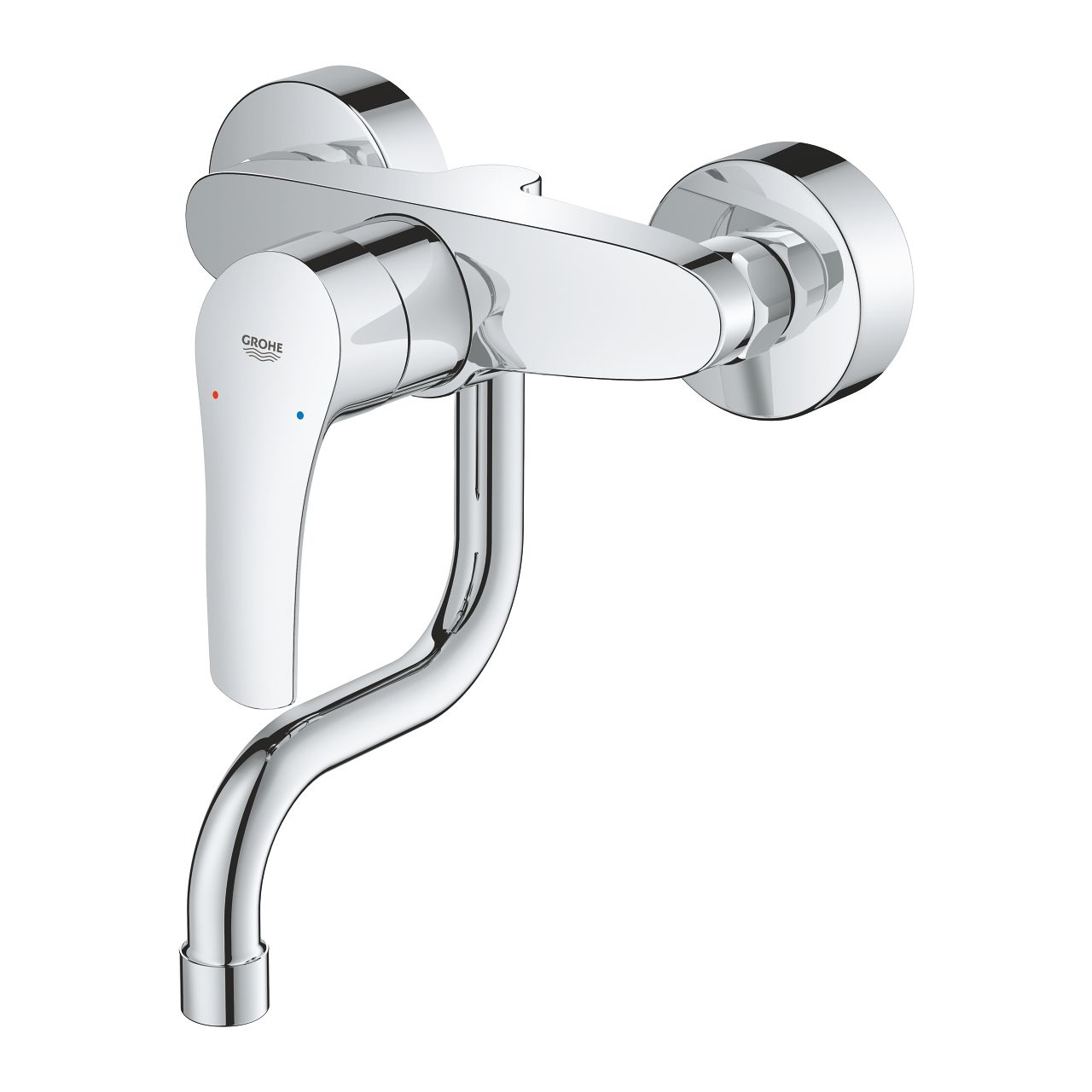 Grohe Profi Eurosmart drezová nástenná batéria, chróm 31509003 - galéria #2