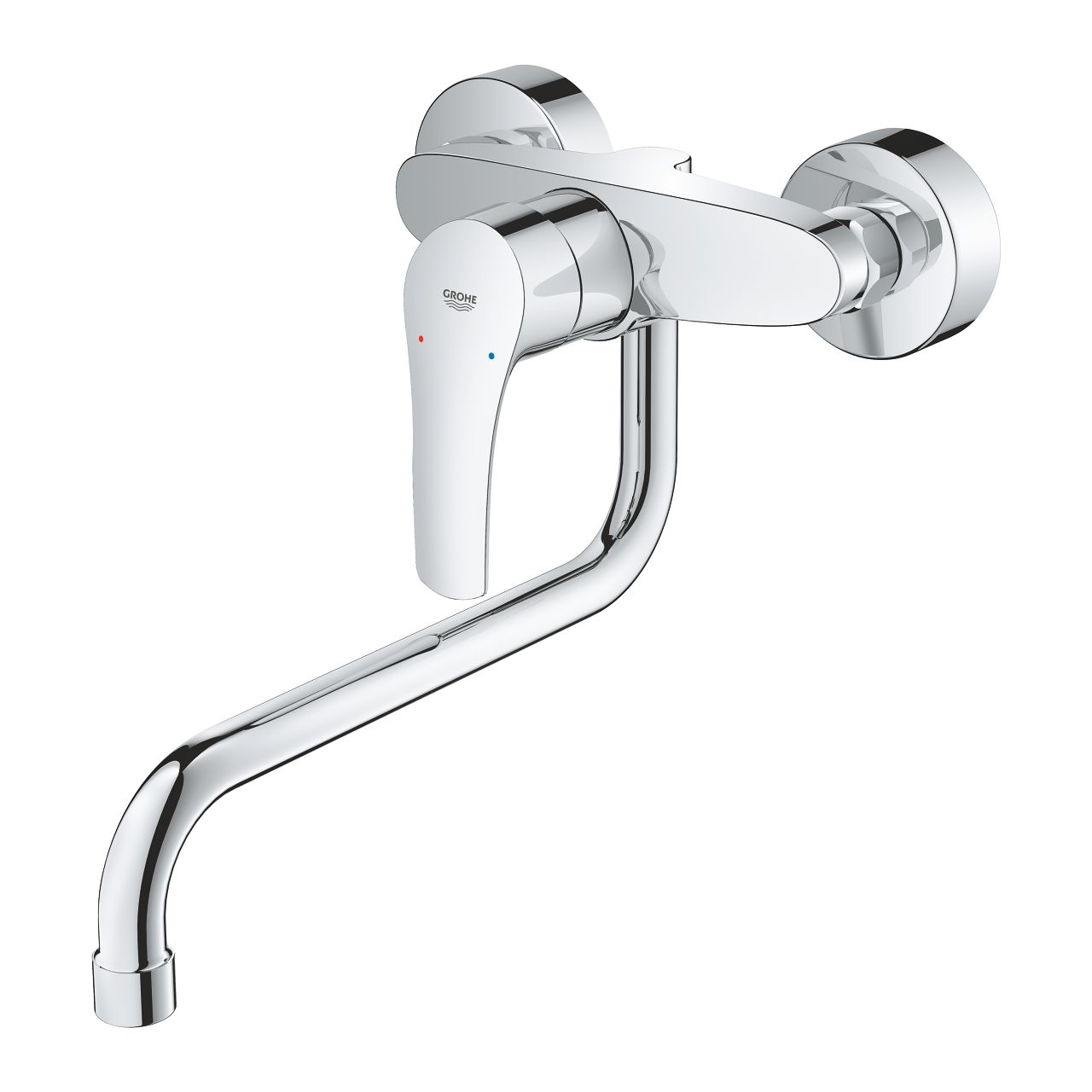 Grohe Profi Eurosmart drezová nástenná batéria, chróm 32224003 - galéria #2