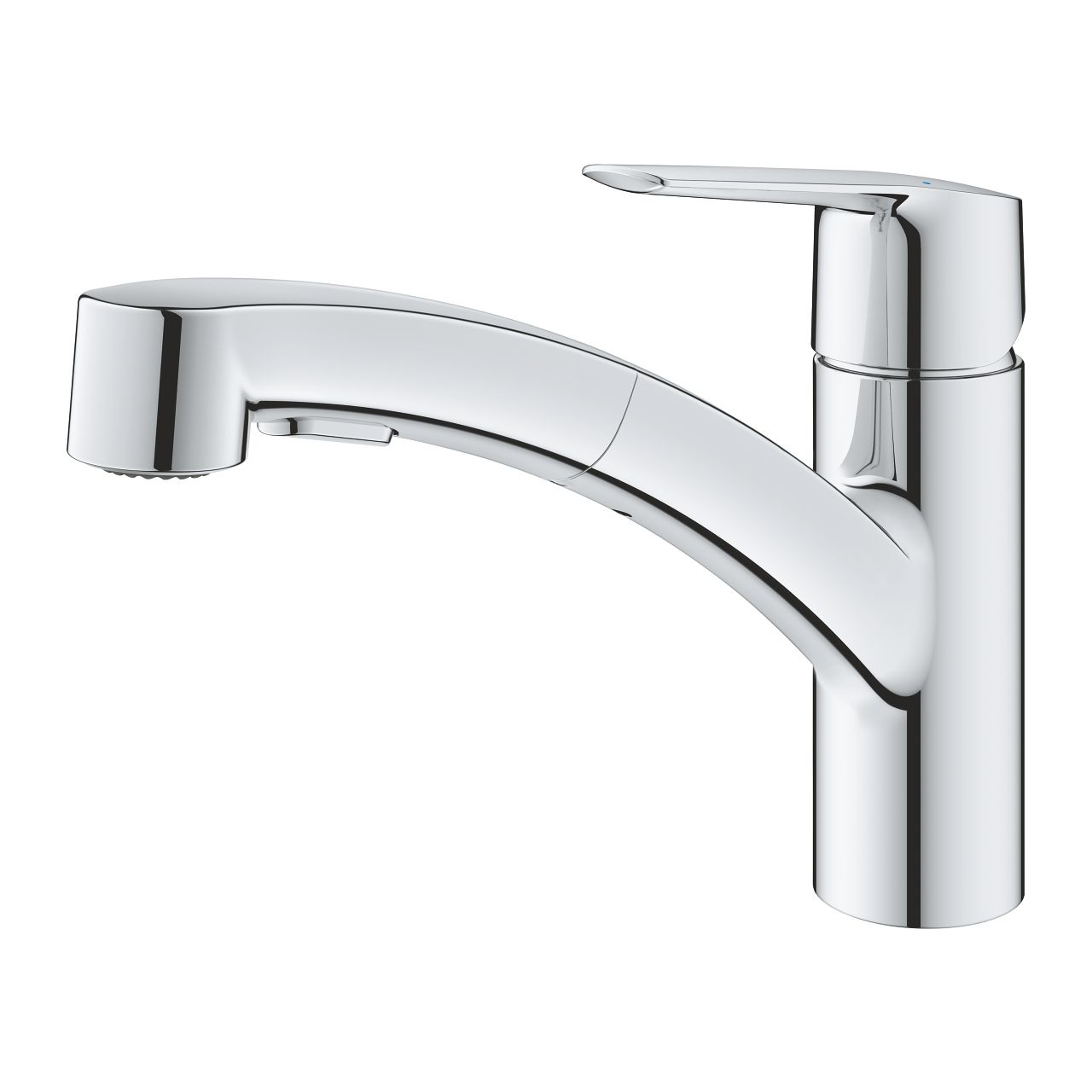Grohe Start Jednopáková umývadlová batéria so sprchou chróm 30531001 - galéria #1