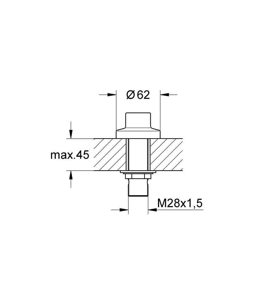 Grohe Grommet 27186000 - galéria #1