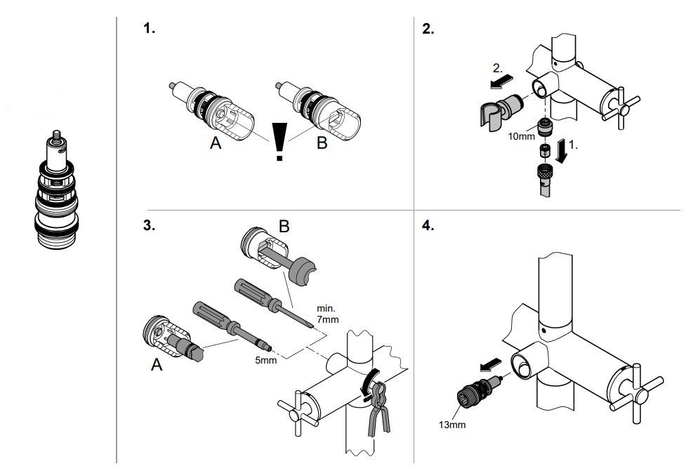 Prepínanie Grohe 48407000 - galéria #1