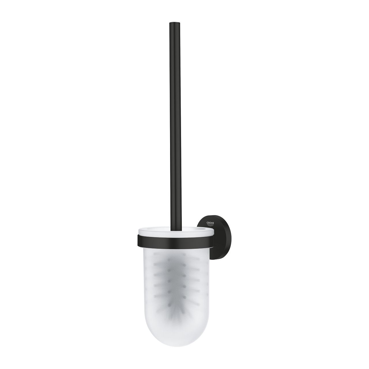 Toaletná kefa Grohe Start, čierna matná 411852430 - galéria #1