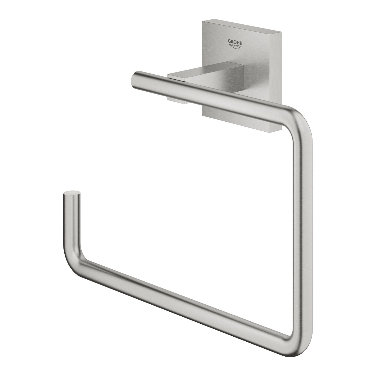 Držiak na uteráky Grohe Start Cube, Supersteel 40975000 - galéria #1