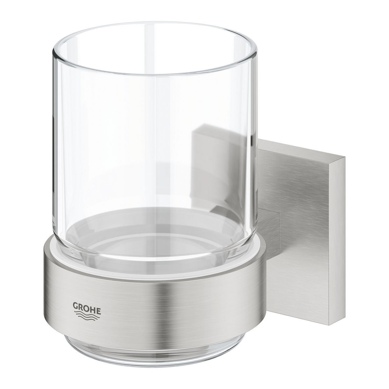 Držiak kefky Grohe Start Cube, Supersteel 41097DC0 - galéria #1