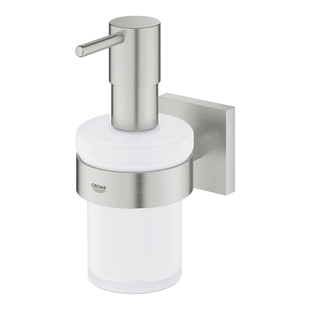 Dávkovač tekutého mydla Grohe Start Cube, Supersteel 41098DC0 - galéria #1