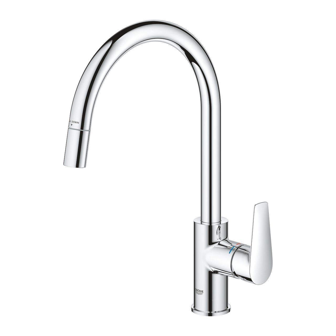 Grohe Start Otočná umývadlová batéria s vyťahovacou výpustou, chróm 30550000 - galéria #3