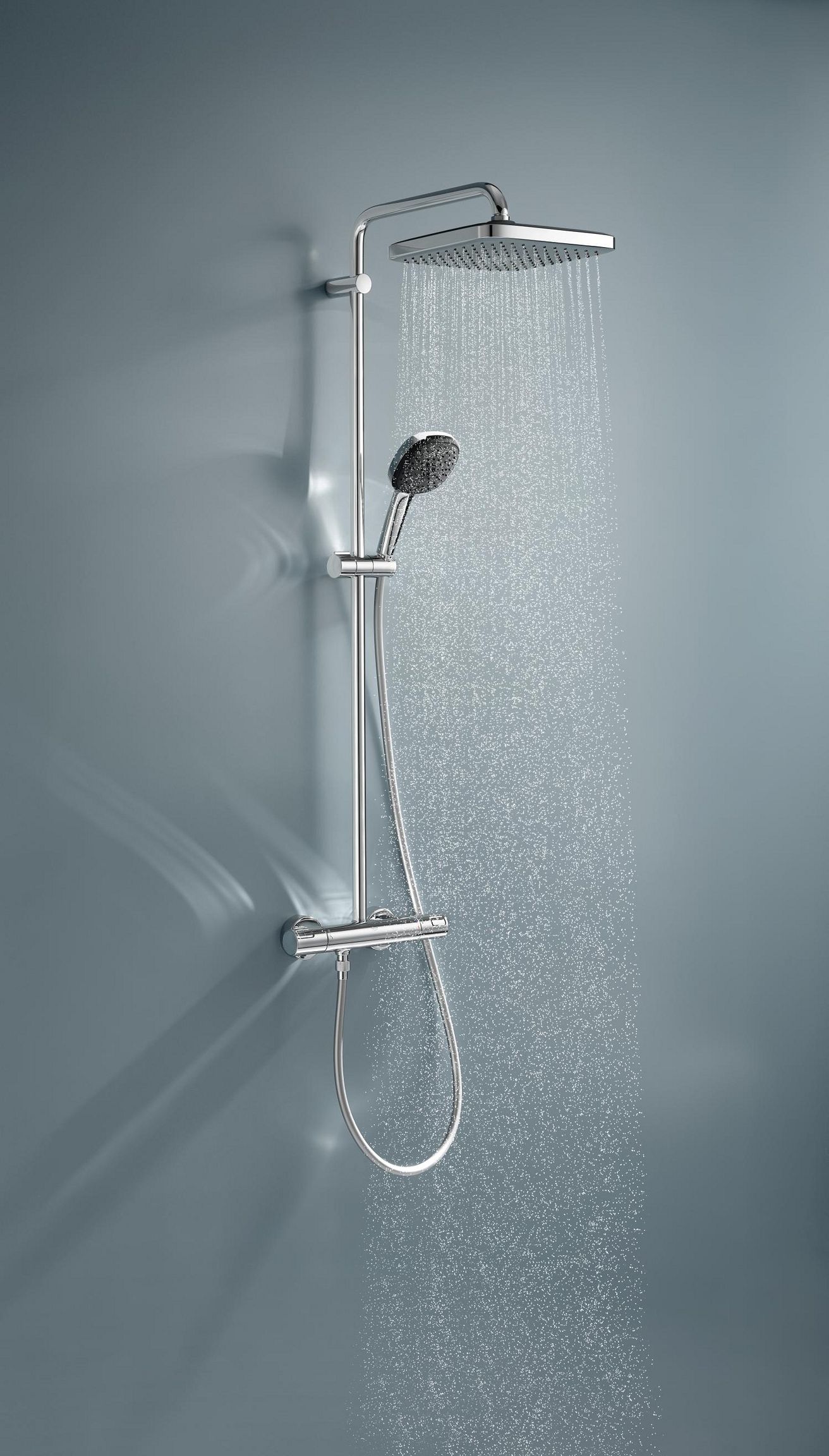 Grohe Vitalio Comfort Sprchový systém Eco s termostatickou batériou, chróm 26696001 - galéria #4