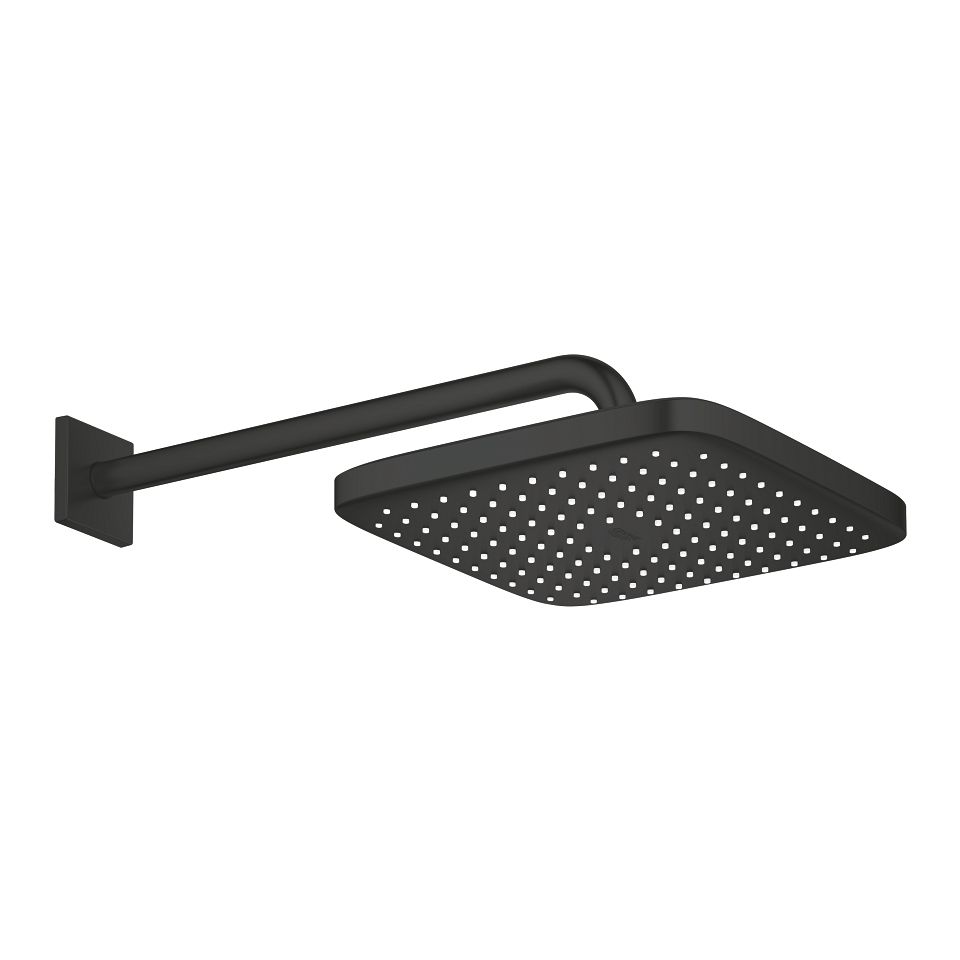Grohe Profi Tempesta 250 Cube Hlavová sprcha 25 cm s bočným ramenom, čierna matná 266872430 - galéria #2