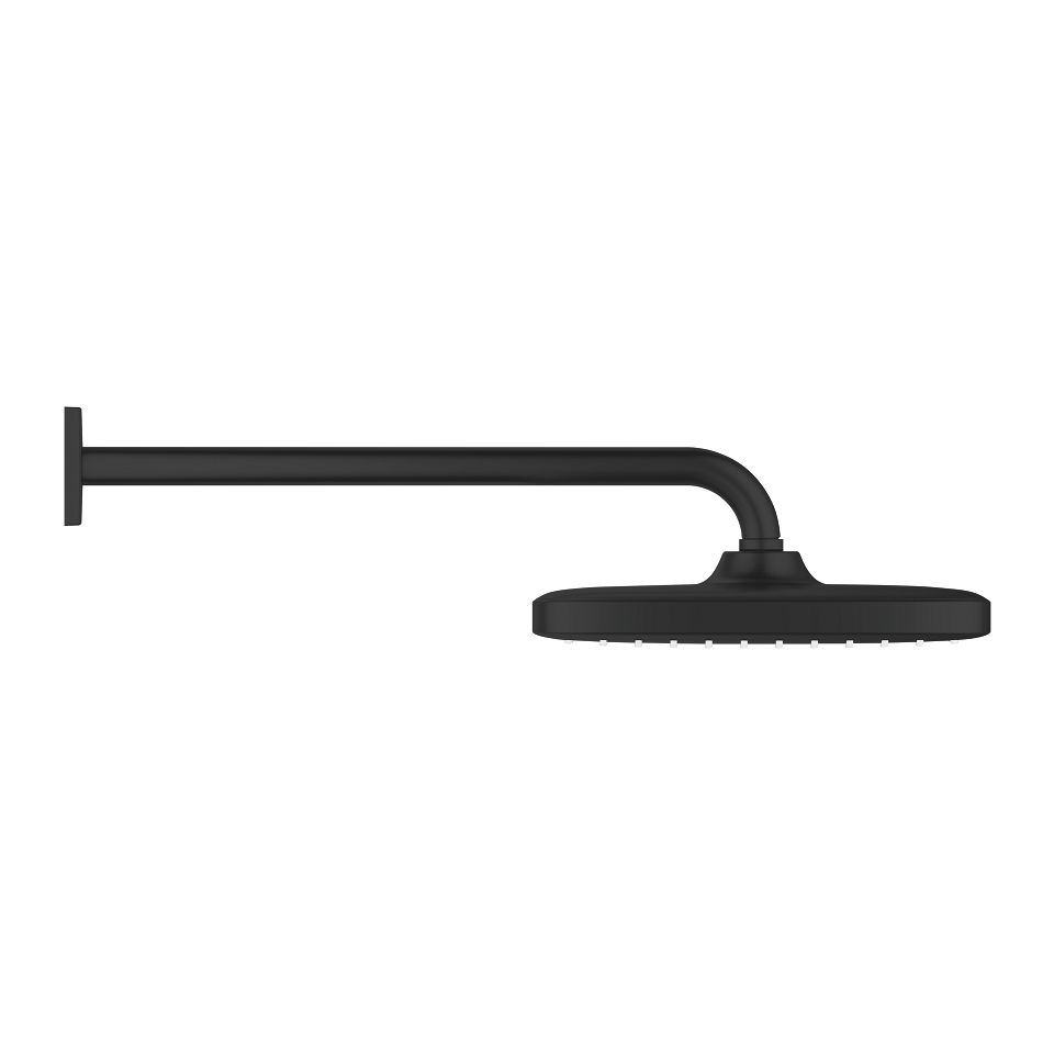 Grohe Profi Tempesta 250 Cube Hlavová sprcha 25 cm s bočným ramenom, čierna matná 266872430 - galéria #4