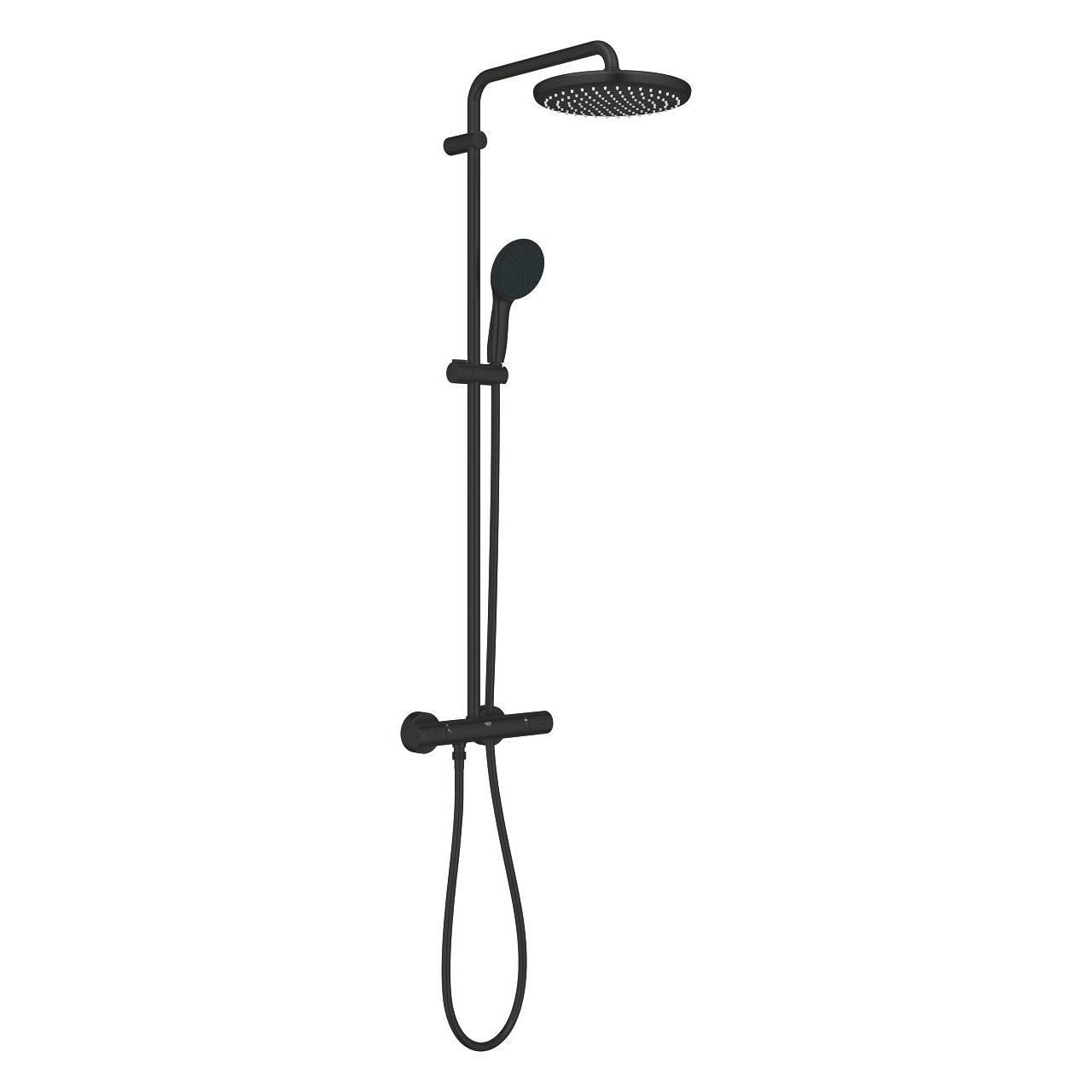 Sprchový systém Grohe Profi Tempesta s termostatickou batériou, matná čierna 266702431 - galéria #1