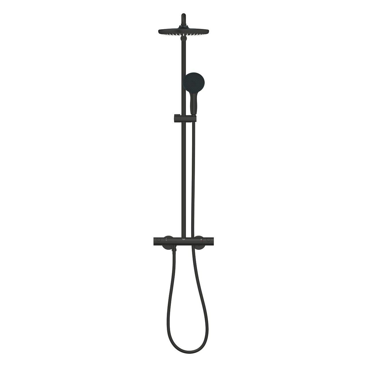 Sprchový systém Grohe Profi Tempesta s termostatickou batériou, matná čierna 266702431 - galéria #2