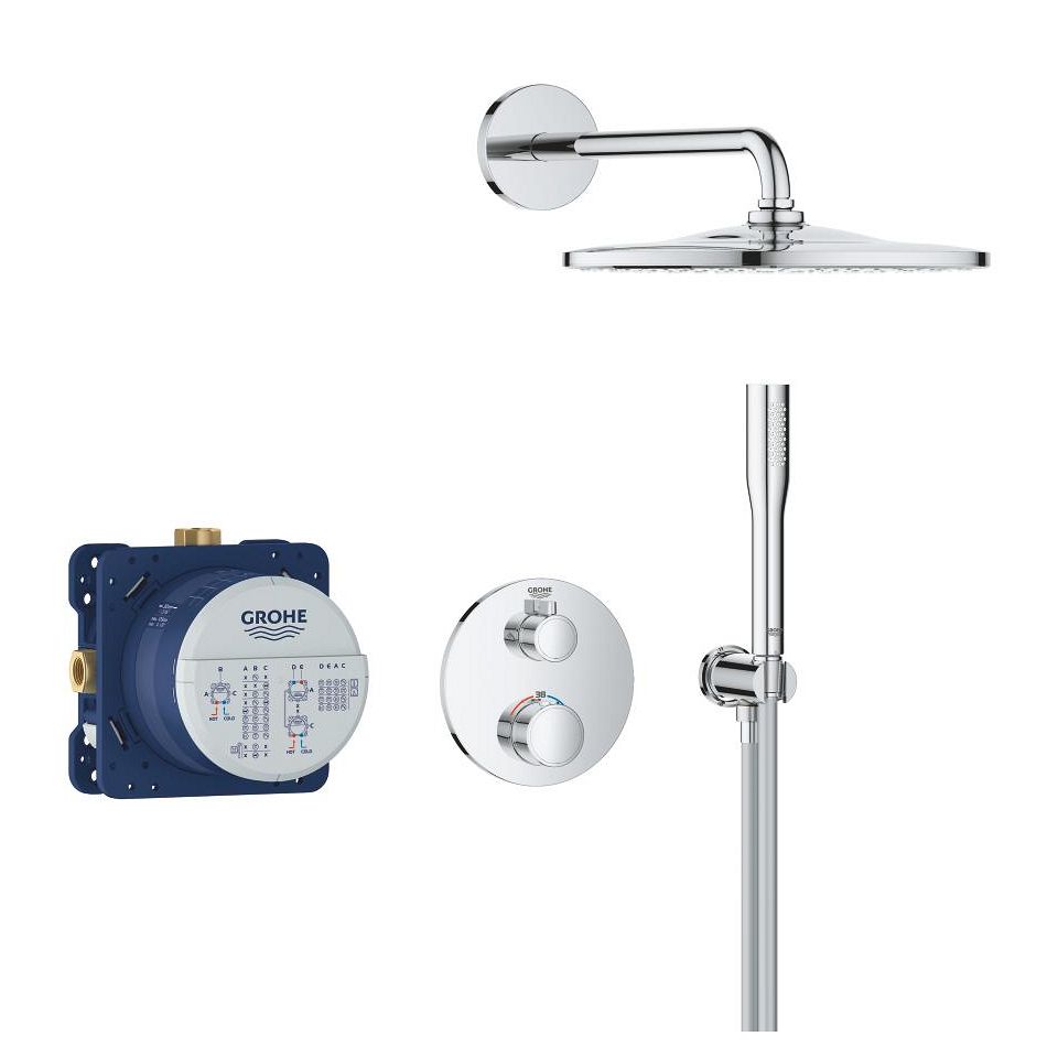 Sprchový systém Grohe Profi Grohtherm Soaker, chróm 34869000 - galéria #2