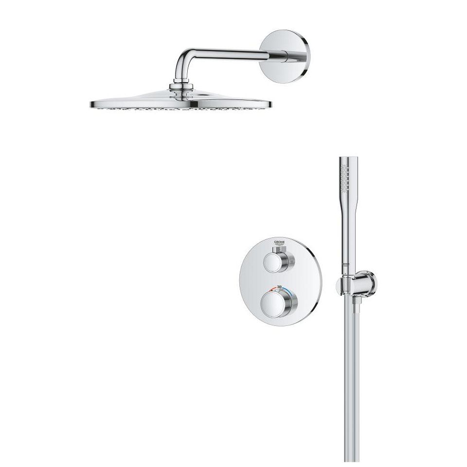 Sprchový systém Grohe Profi Grohtherm Soaker, chróm 34869000 - galéria #3