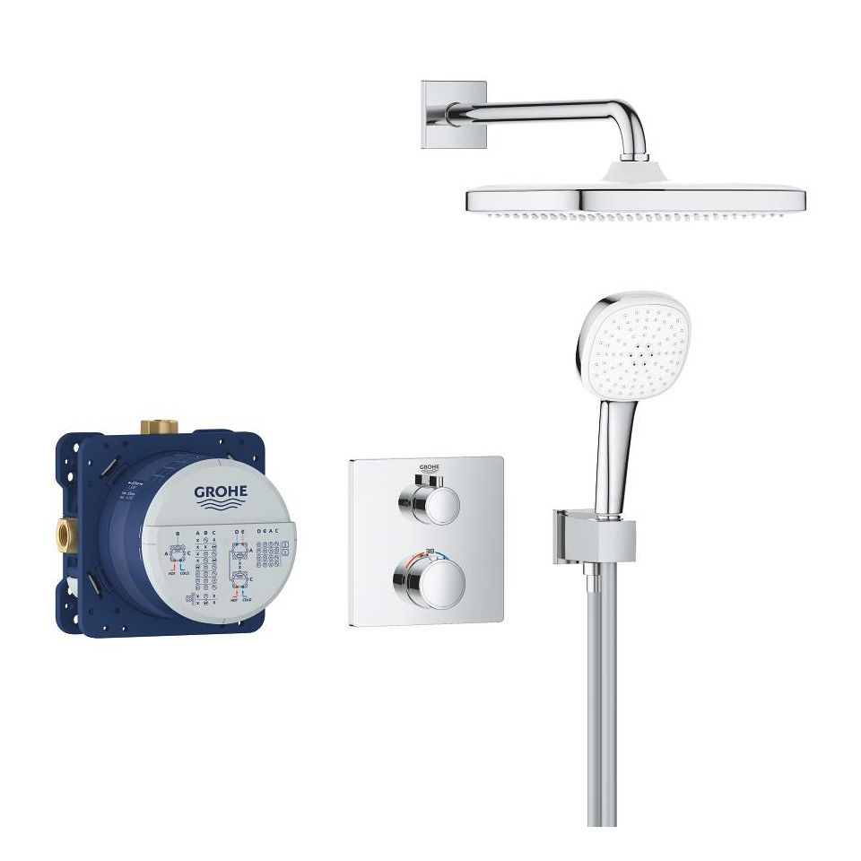 Sprchový systém Grohe Profi Grohtherm Soaker, chróm 34871000 - galéria #2