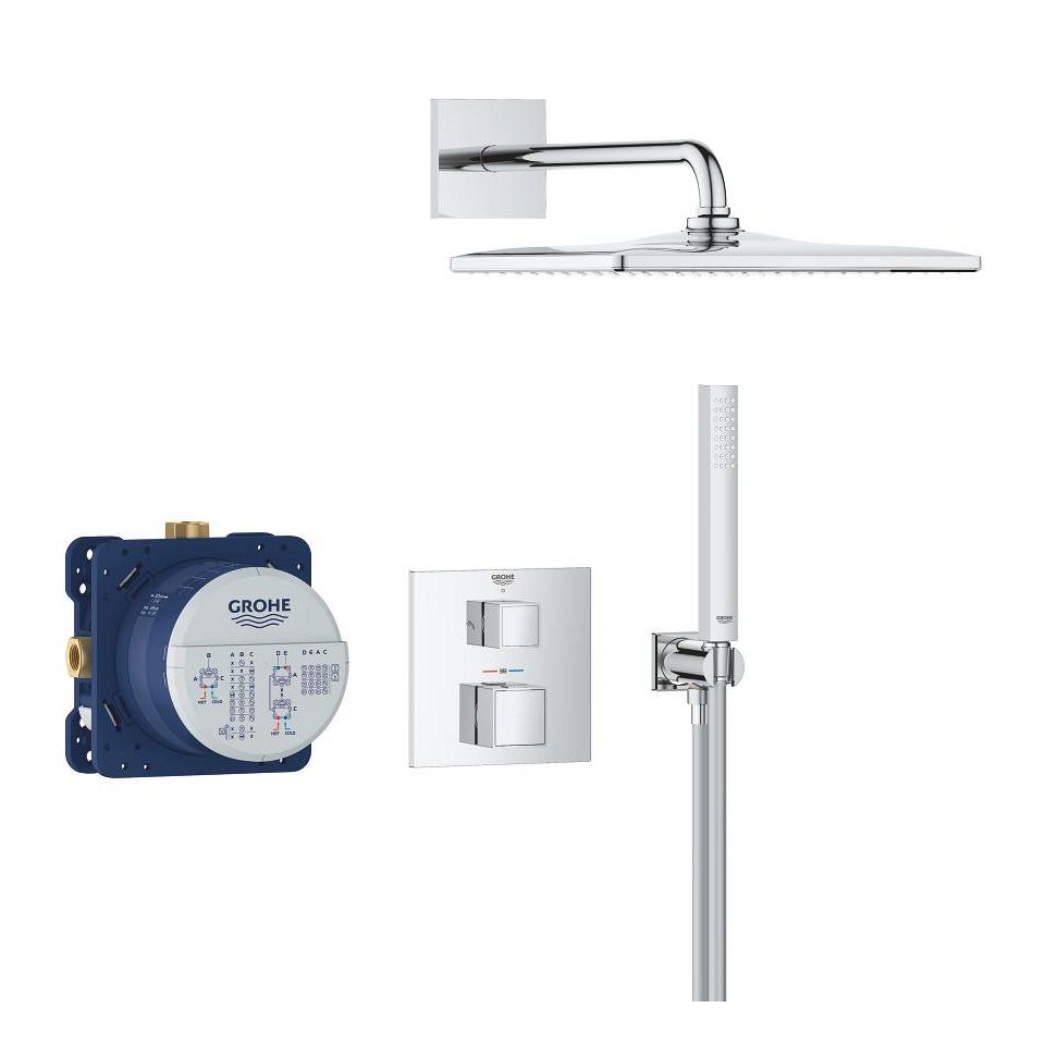 Sprchový systém Grohe Profi Grohtherm Soaker, chróm 34868000 - galéria #2