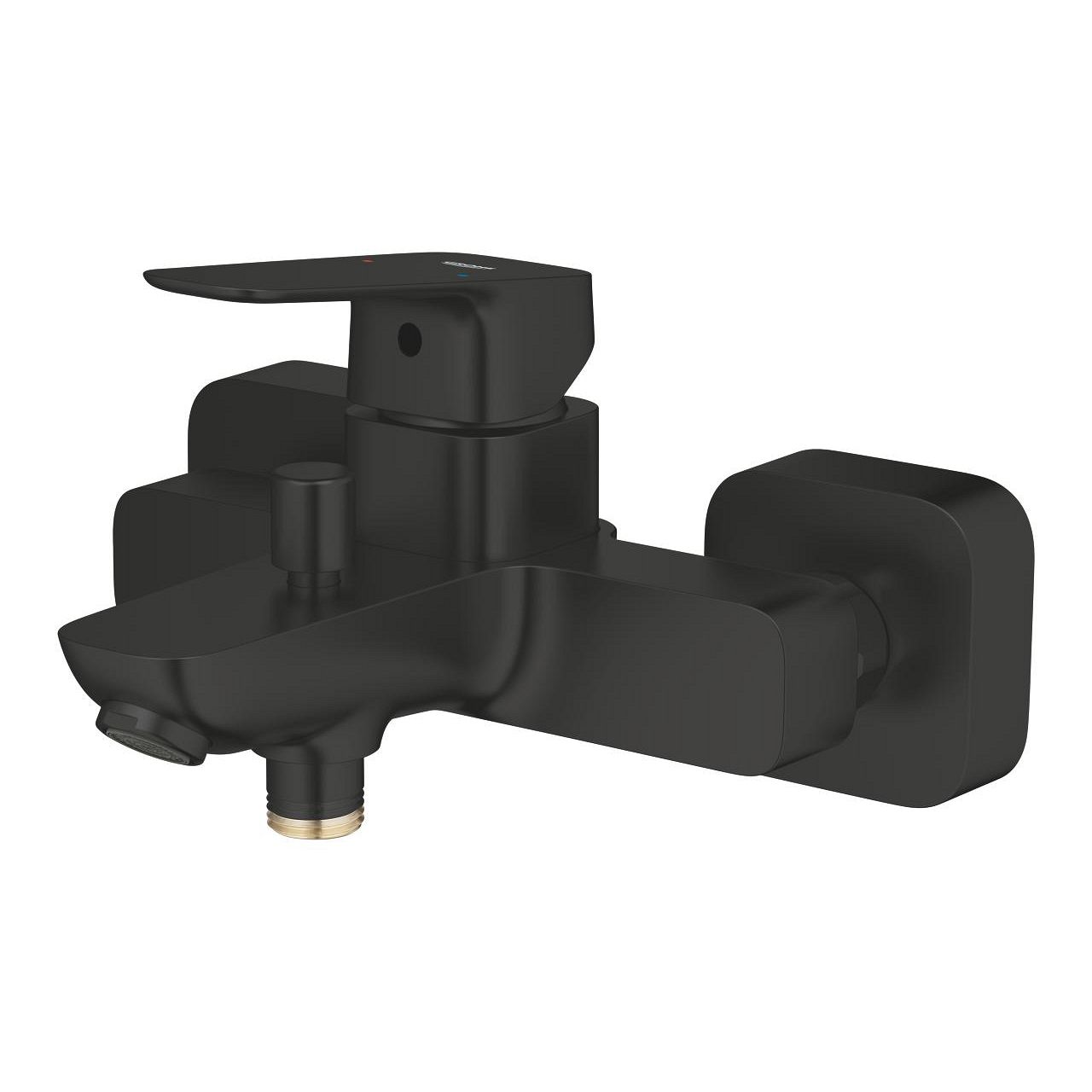 Grohe Profi Cubeo Nástenná vaňová batéria s prepínačom, matná čierna 1018132430 - galéria #2