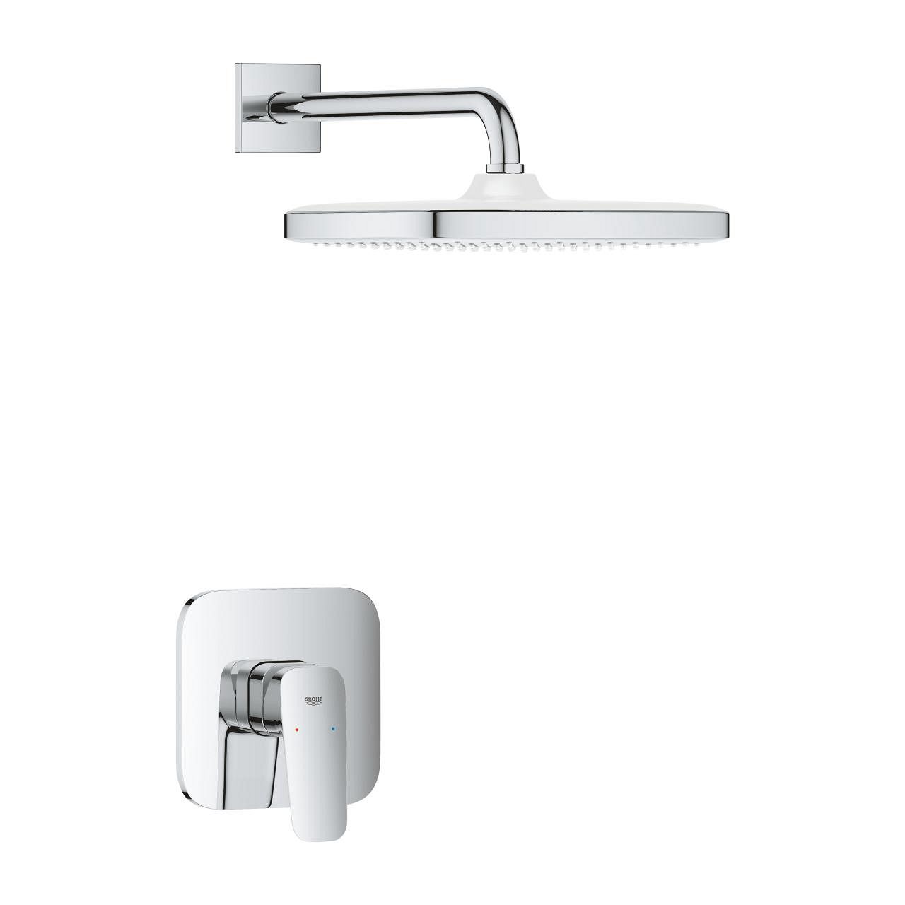Grohe Profi Cubeo zásuvková sprchová batéria + hlavová sprcha, chróm 1053340000 - galéria #1