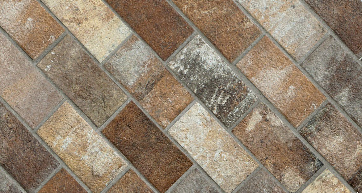 Ceramica Rondine London dlaždice 13x25 viacfarebná tehla - galéria #1