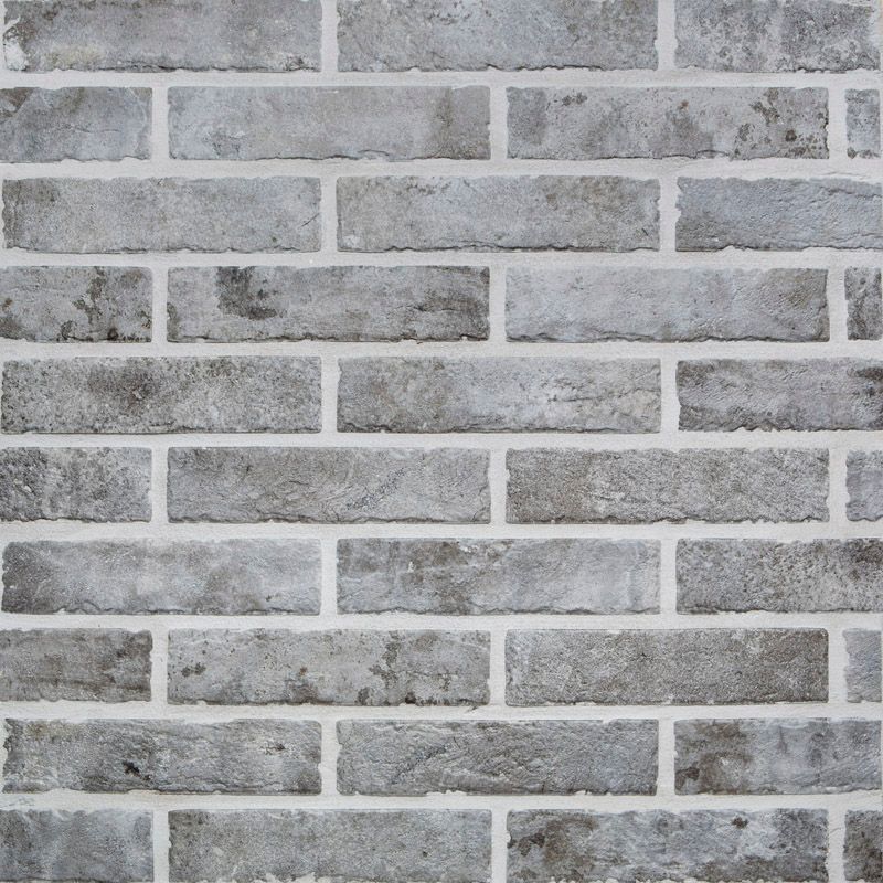 Dlažba Ceramica Rondine Tribeca 6x25 sivá tehla - galéria #1
