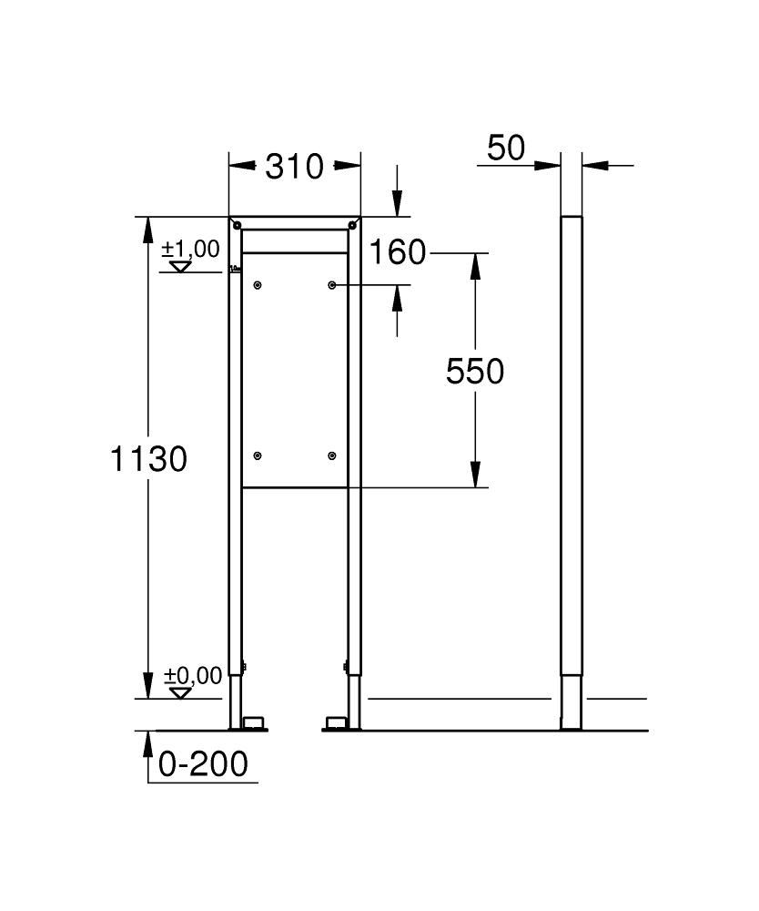Rukoväť Grohe Rapid SL Beam 38559001 - galéria #1