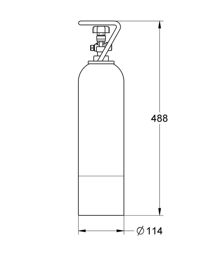 Grohe Blue Starter Kit 2 kg fľaša CO2 40423000 - galéria #1
