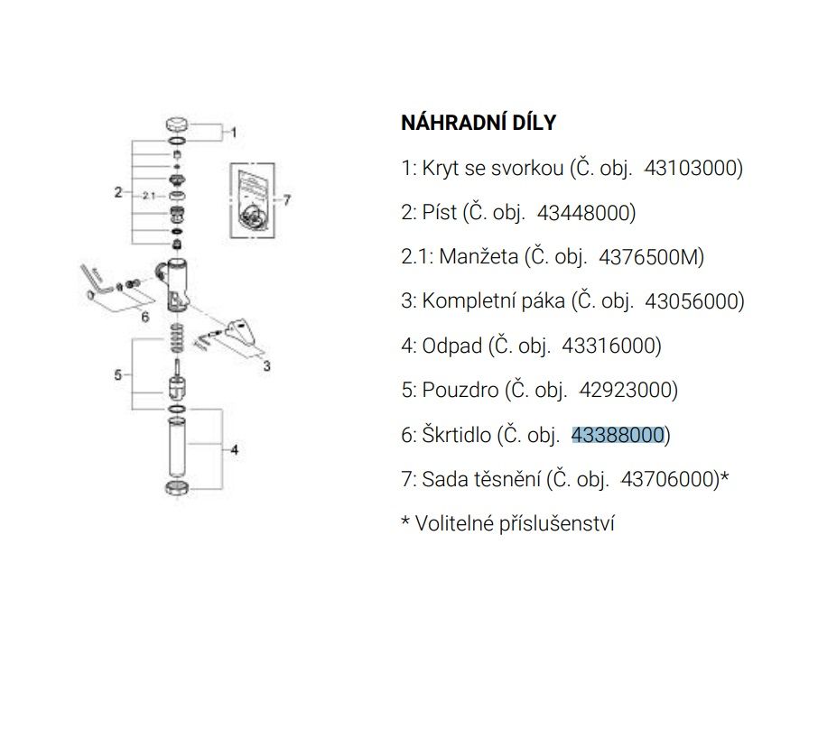 Grohe škrtiaca klapka, G43388000 - galéria #1