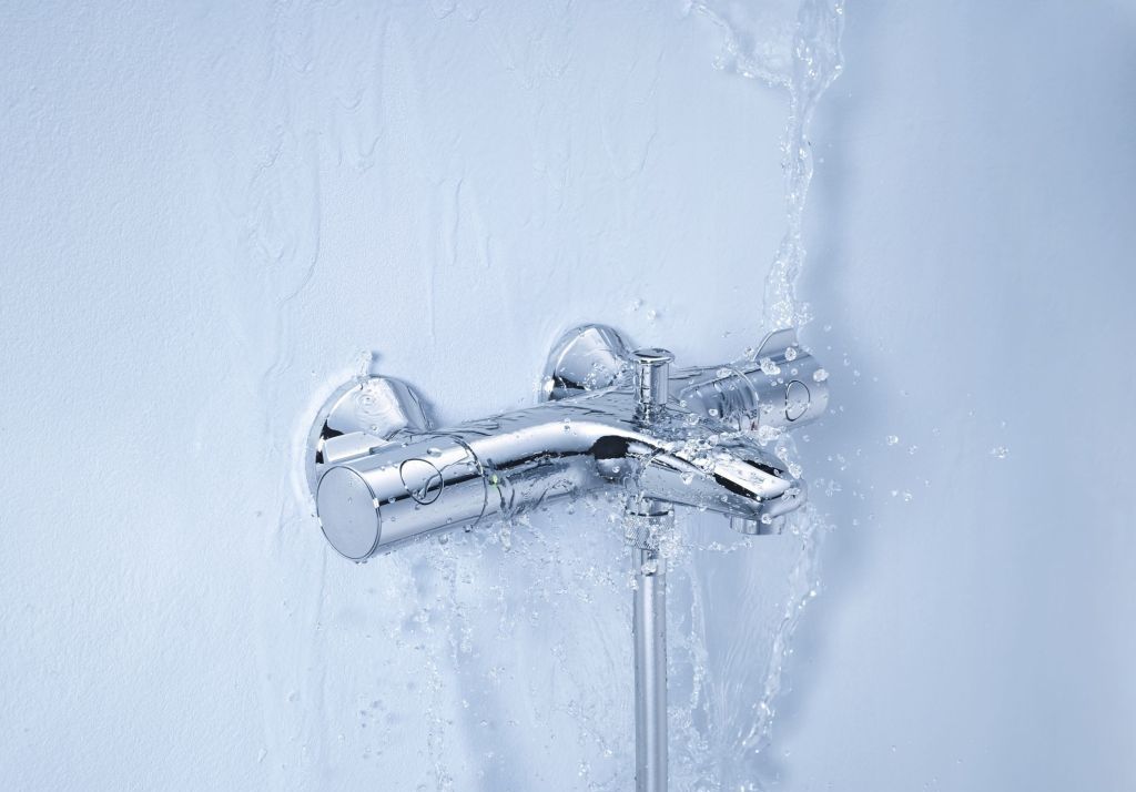 Grohe Grohtherm 800 Nástenná vaňová batéria, chróm 34567000 - galéria #8