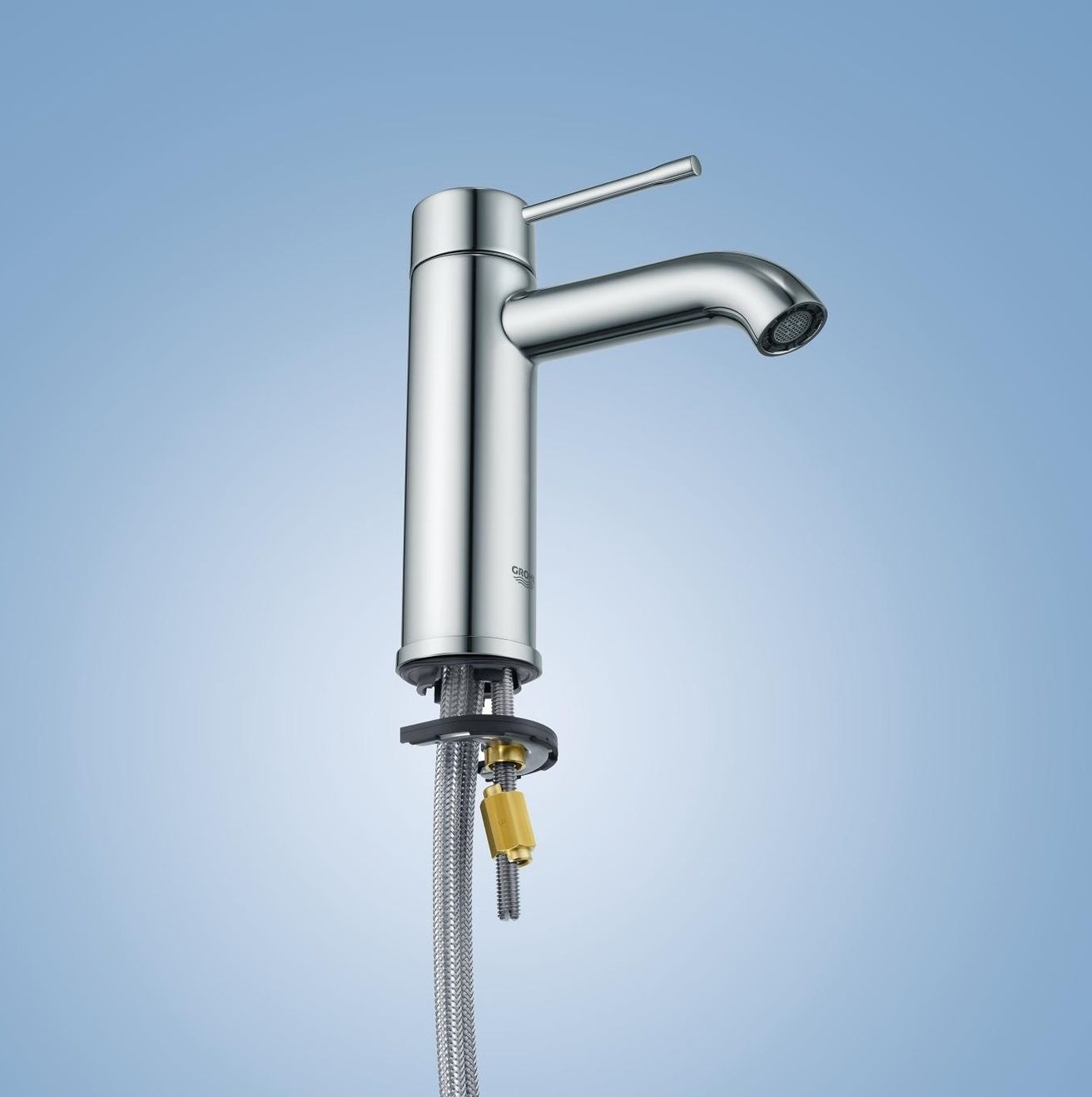 Grohe Essence New Jednopáková umývadlová batéria S, chróm 23590001 - galéria #4