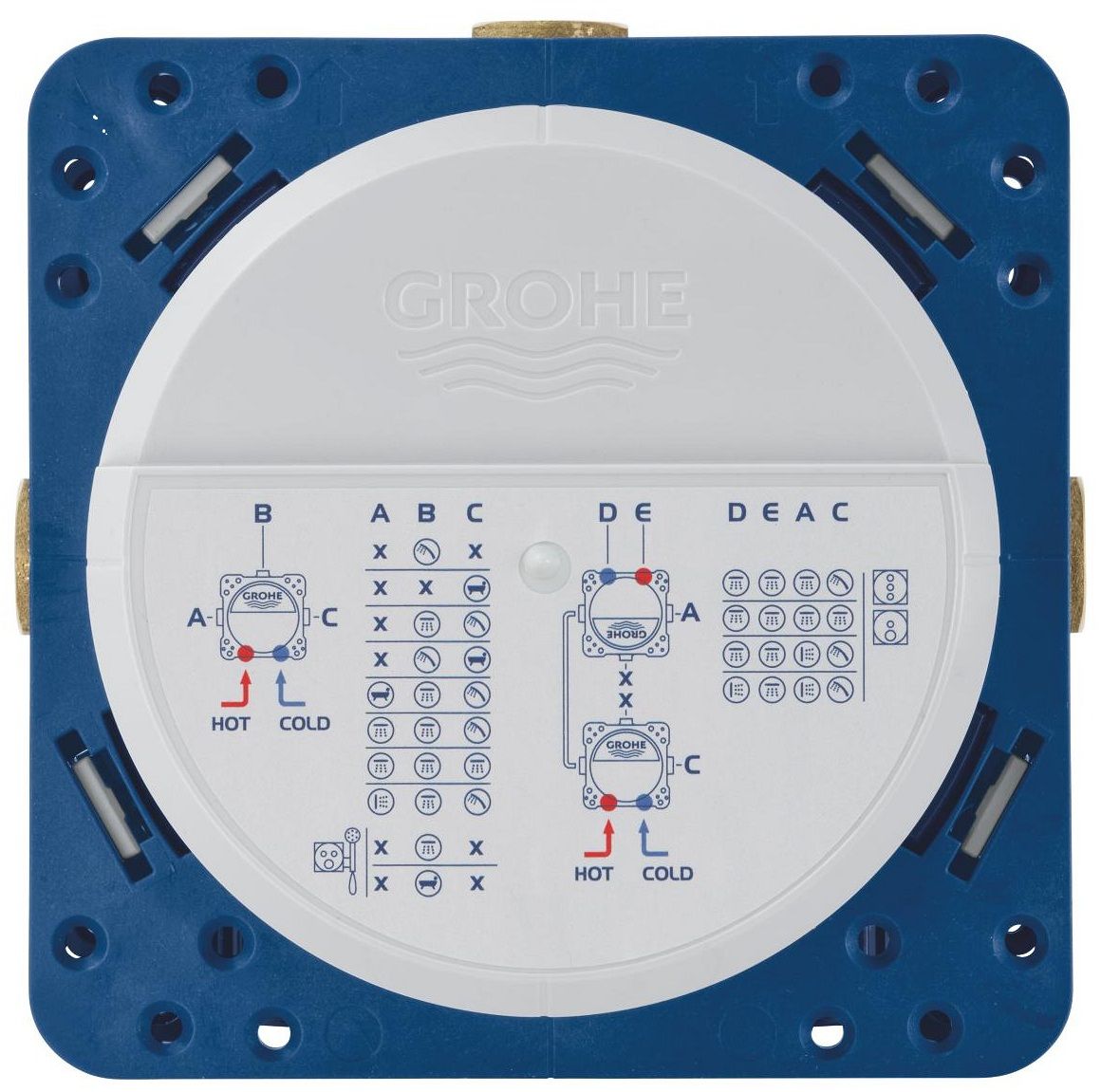 Grohe Rapido Univerzálny vstavaný Smartbox 35600000 - galéria #1