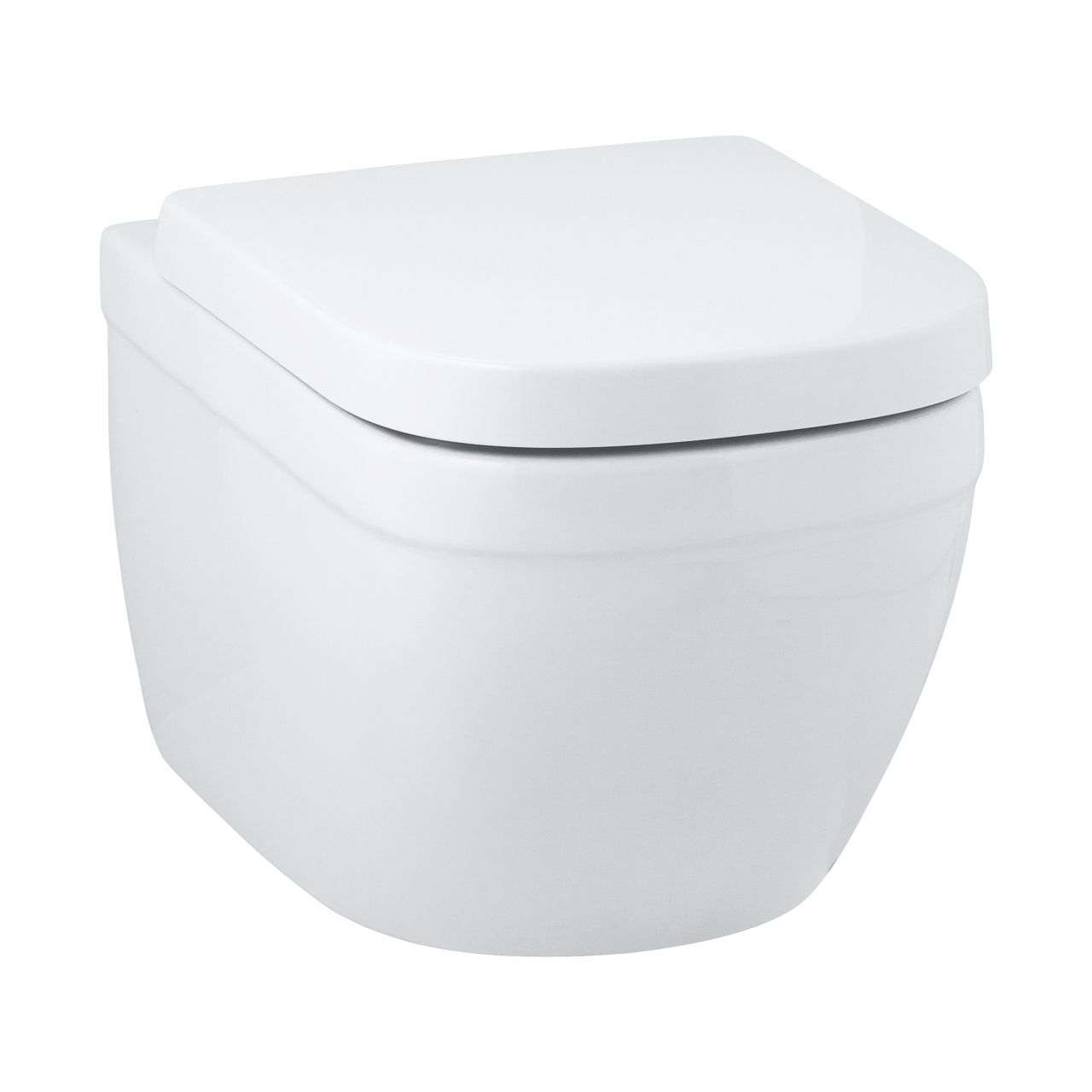 Keramické závesné WC Grohe Euro, Triple Vortex, Rimless 39328000 - galéria #1