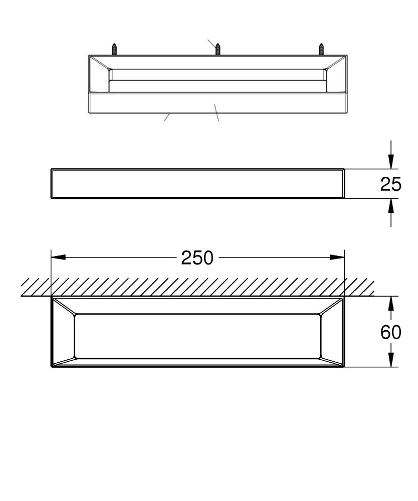 Uterákový držiak Grohe Selection Cube G40766000 - galéria #1
