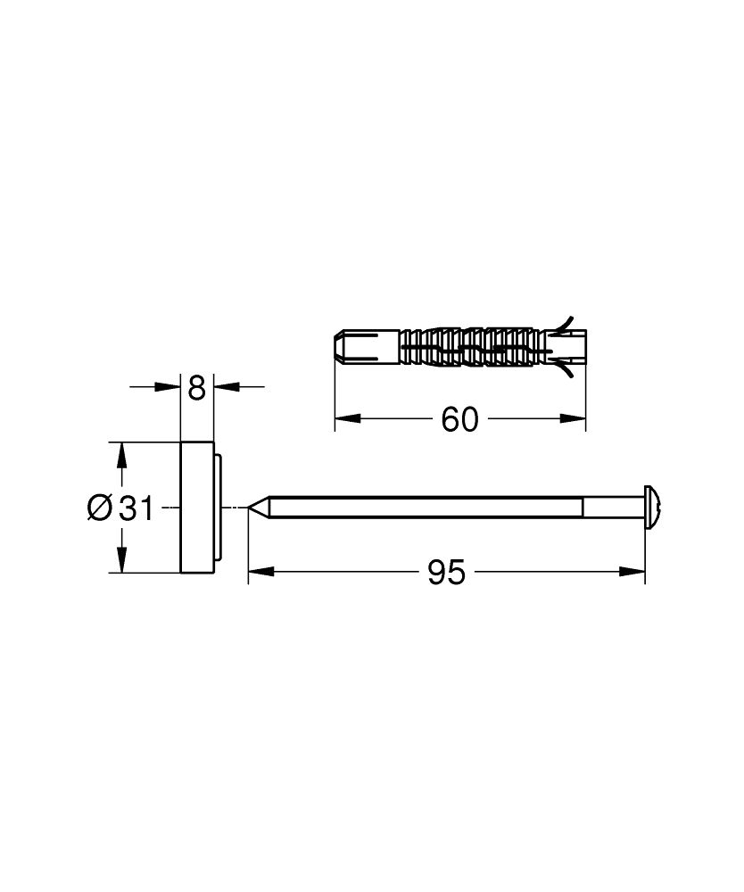Grohe Tempesta Demarkačná podložka 26496000 - galéria #1