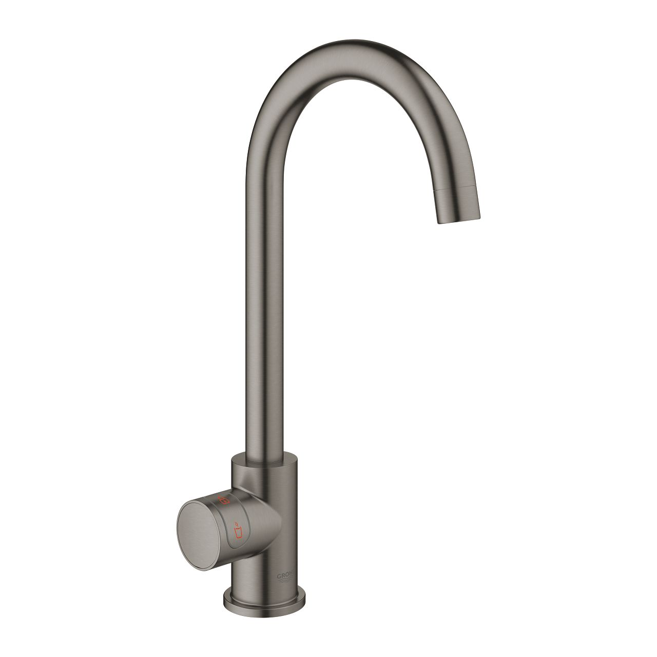 Grohe Red Mono batéria v tvare písmena C a bojler veľkosť M, kartáčovaný tvrdý grafit 30085AL1 - galéria #2