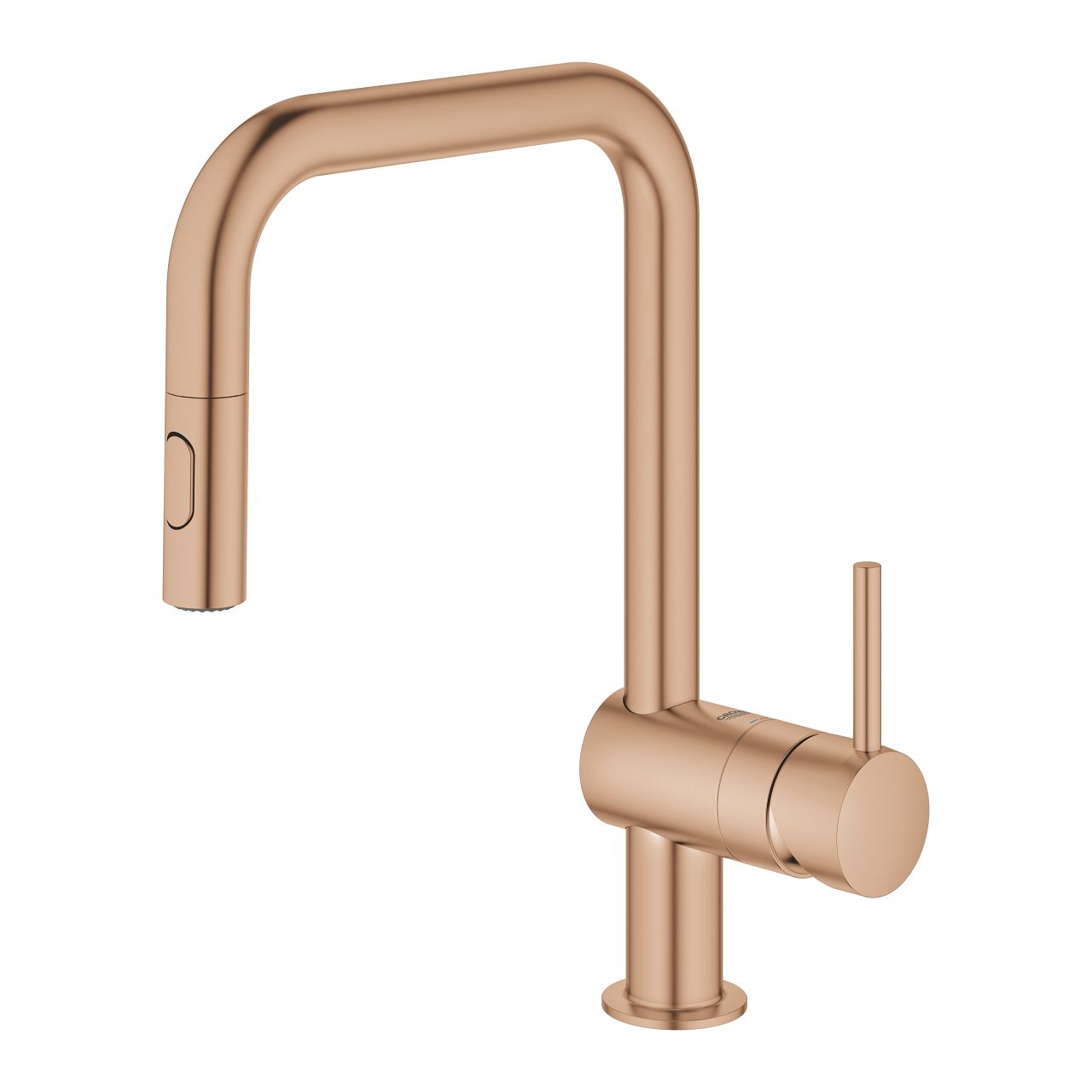 Grohe Minta Drezová batéria, vyťahovacia výpusť, kartáčovaná Warm Sunset 32322DL2 - galéria #1