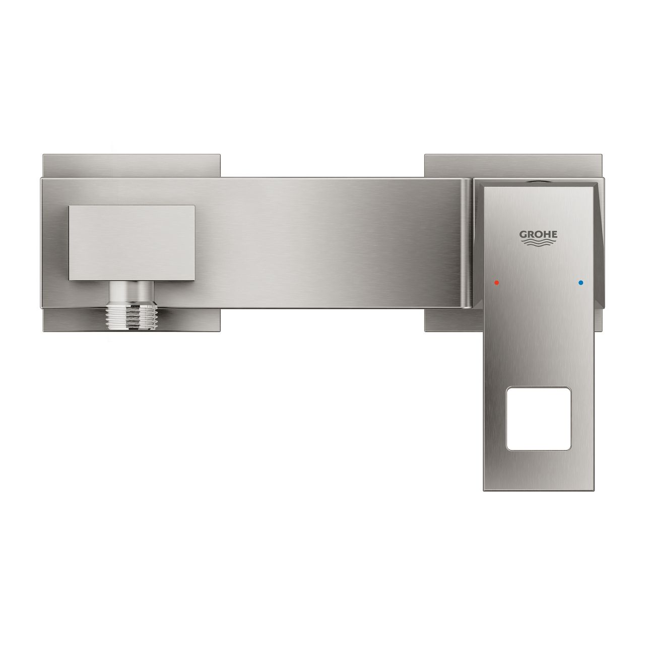 Grohe Eurocube sprchová batéria, Supersteel 23145DC0 - galéria #1